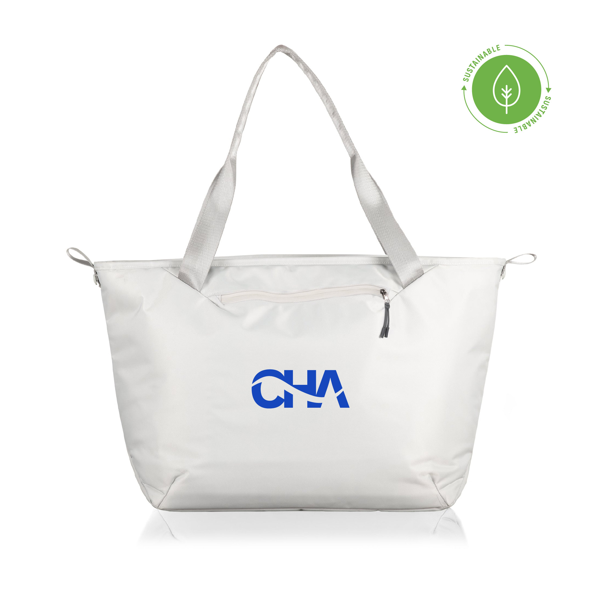 Tarana Recycled Cooler Tote Bag - Halo Grey